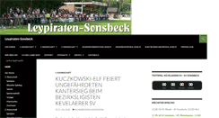 Desktop Screenshot of leypiraten-sonsbeck.de